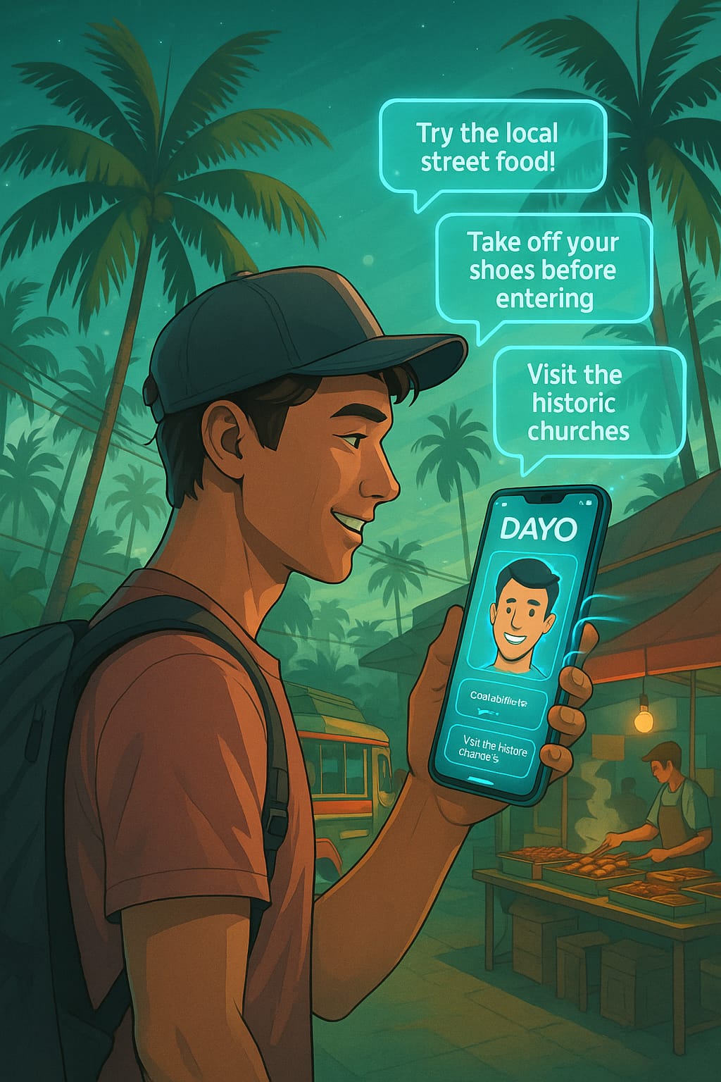 Voice interaction with TRAVECHO